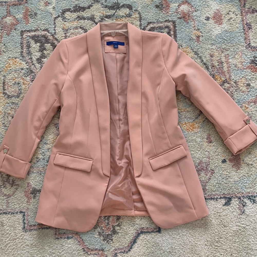Pink Blazer XS NWOT